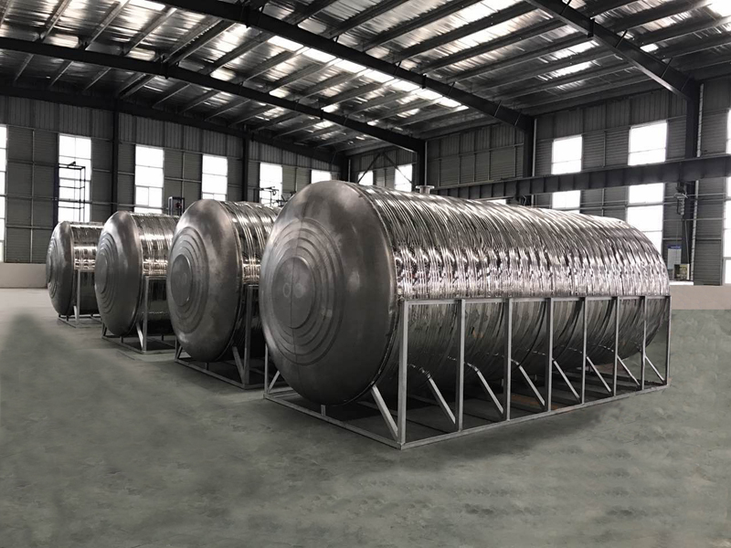 304卧式不锈钢水箱的安装步骤